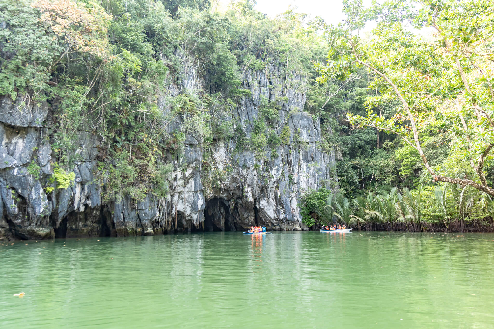 Der Eingang zum Puerto Princesa Underground River