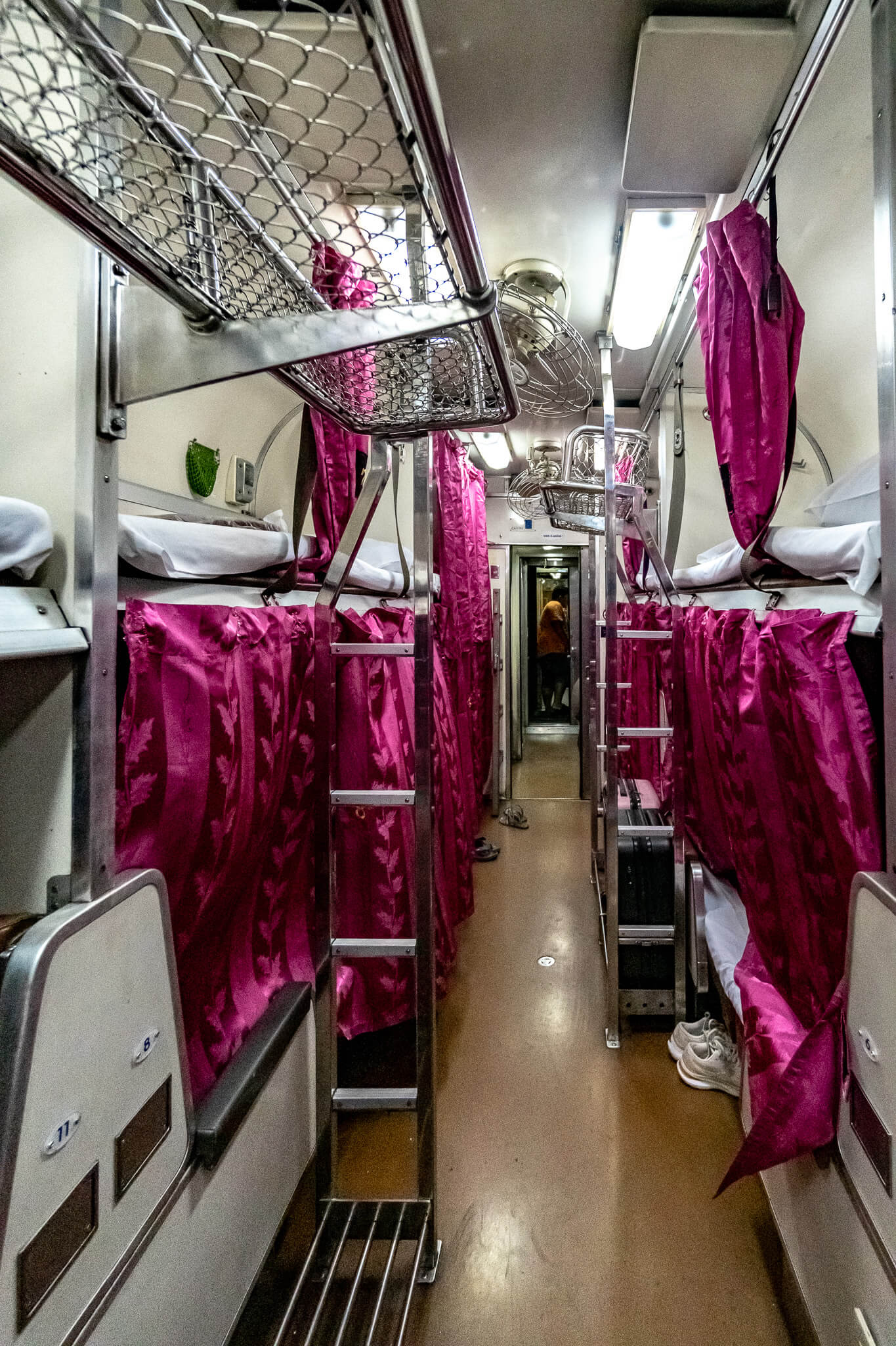 Im Nachtzug in Thailand