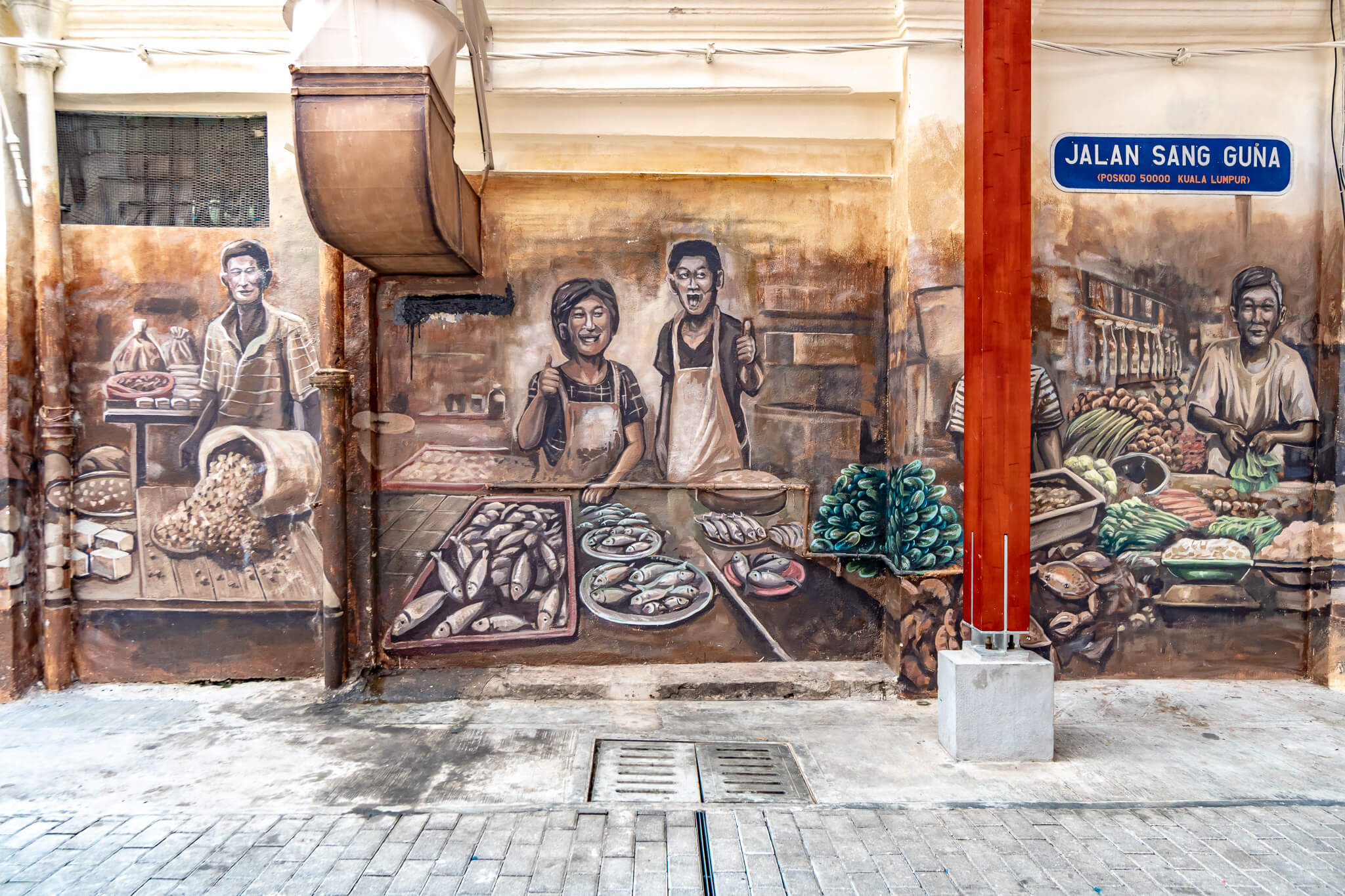 Street Art in China Town