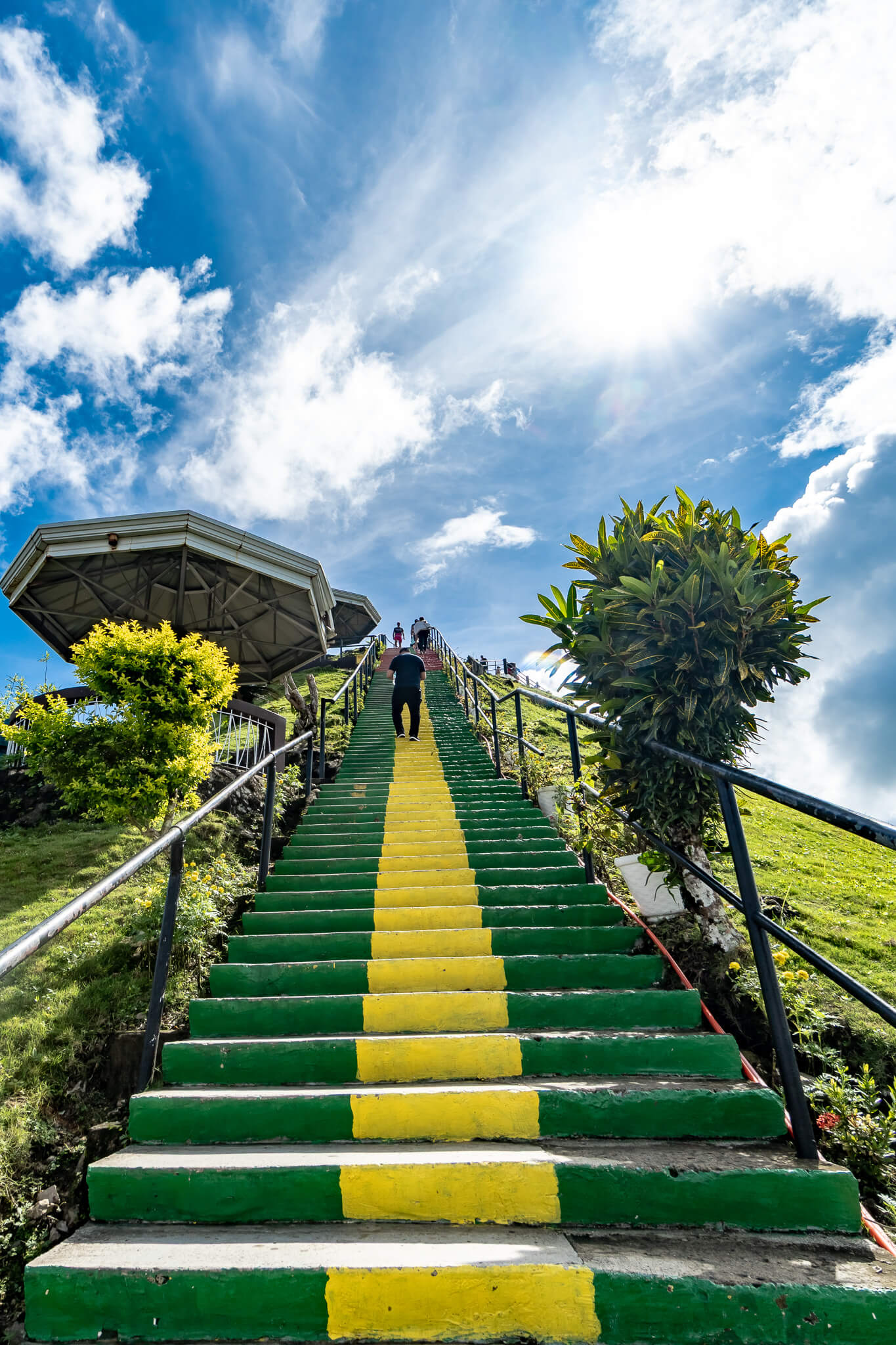 Aufgang zum Viewpoint Chocolate Hills