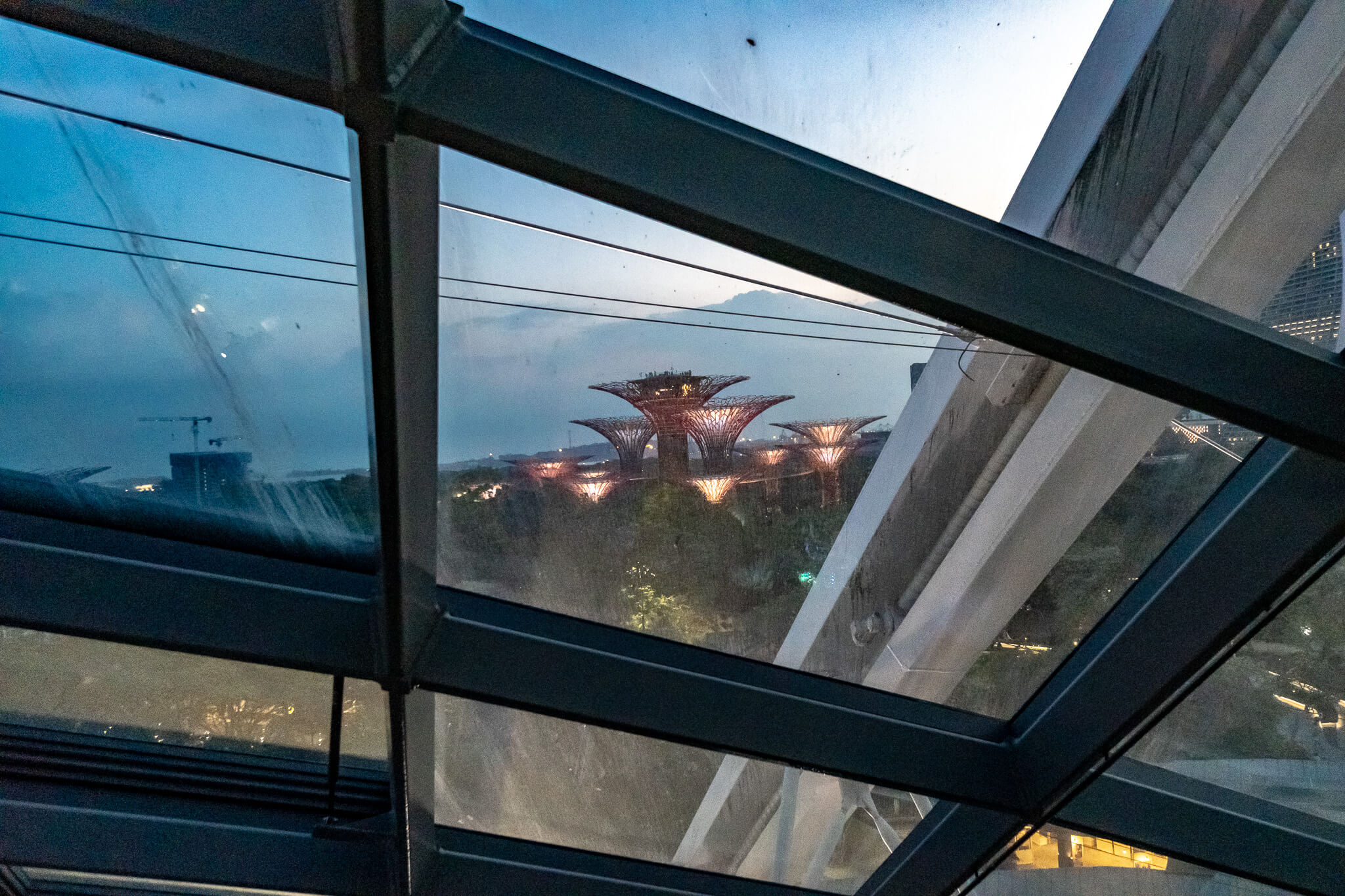 Der Supertree Grove aus dem Cloud Forest
