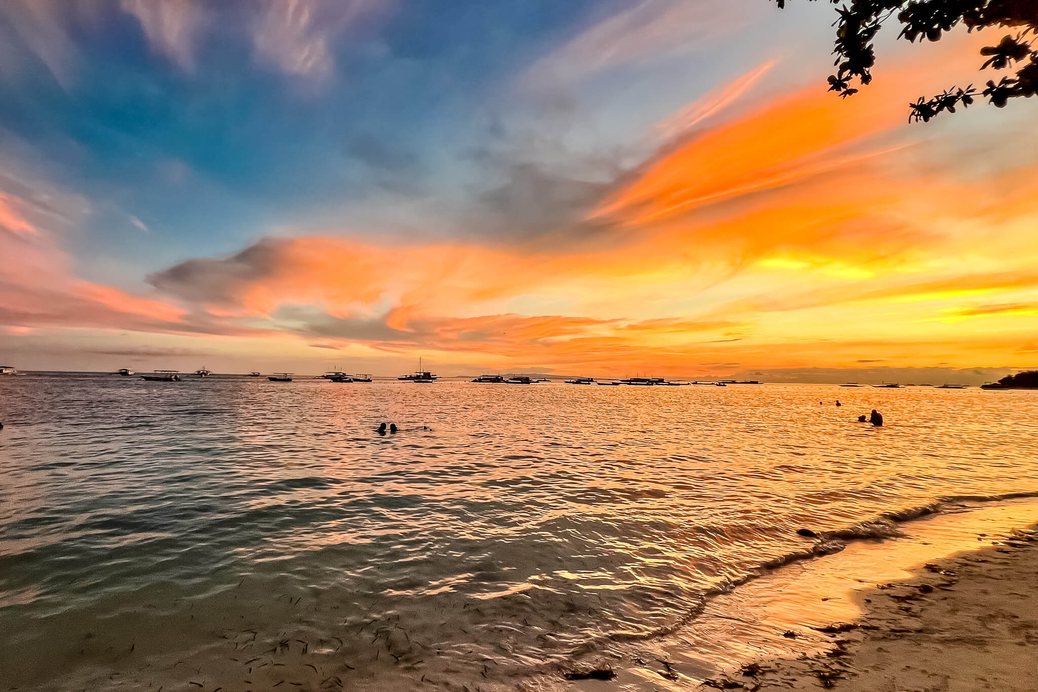 Sonnenuntergang in Bohol