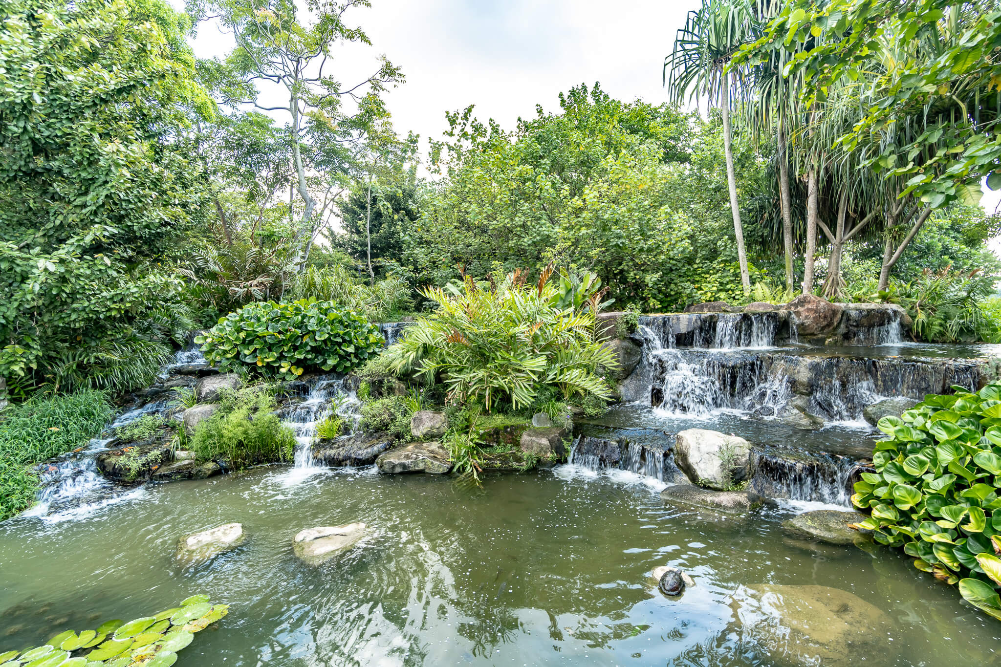 Wasserfall am Kingfisher Lake